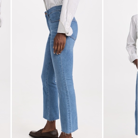 Women’s Madewell Mid Rise Kick Out Jean - Picture 4 of 5